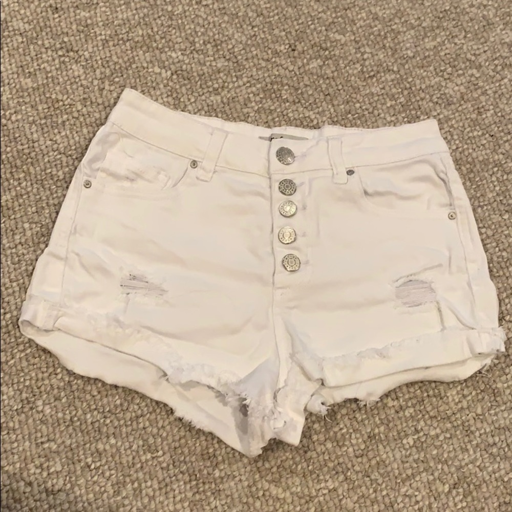 White shorts